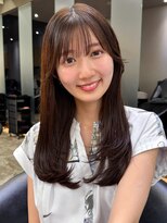 ロンドワン 三宮元町(Lond one) ロングヘア/レイヤーカット/顔周りカット/フェイスレイヤー/前髪