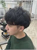 刈り上げ/マッシュ/シャドウパーマ/ナチュラルパーマ