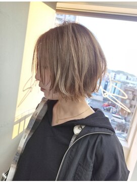 シャンプーボーイエイムス(SHAMPOO BOY aims) ミルクティーベージュ