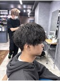シャドーパーマ/無造作マッシュ/池袋