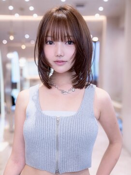 ブエナビスタ(BUENA VISTA) 20代30代大人ガーリーレイヤーボブ/顔周り似合わせカット