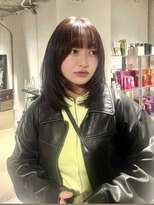 エイチ(811)&nbsp;ハンサムショートタッセルボブパーマレイヤーボブハイライト
