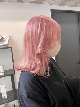 melt.tokyo【メルトトウキョウ】【4月中旬NEW OPEN(予定)】 インナーカラー/トリートメント/デザインカラー/ペールピンク