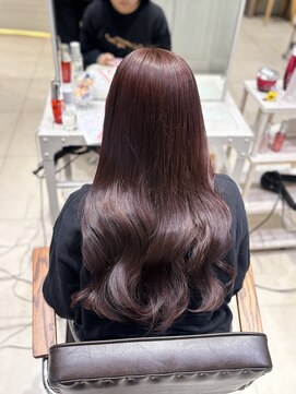 フォルテ 横浜店(FORTE) ピンクブラウン/髪質改善