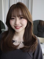 ヌヌ 渋谷 原宿 明治神宮前(nunu) レイヤーカットウルフカットボブグレージュオリーブべージュ
