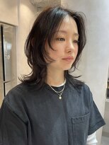 ムクコア(Muk CORE) ニュアンスパーマウルフパーマウルフカットウルフヘア川崎