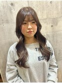艶髪ブラウンカラー