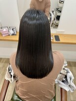 グリーンルームセカンド 結城店(GREEN ROOM. 2nd) 40代女性の美髪ストレート