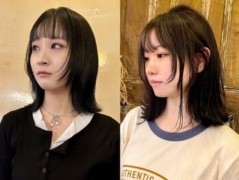 シーズ 栄(sea's)の写真/【矢場町/栄】骨格を活かした顔周りの似合わせカットであなたの魅力を最大限に引き出すサポートを♪