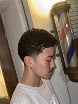 エルエー バーバーショップ 草津店(L.A BARBERSHOP)&nbsp;テーパーフェード×癖毛ショート