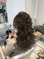 ヘイルジューシー(hail JUICY)&nbsp;ふわふわハーフアップ