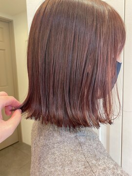 ロンド パルティール 大宮(Lond partir) 【神田安優奈】プツっとラインの人気ボブヘアー