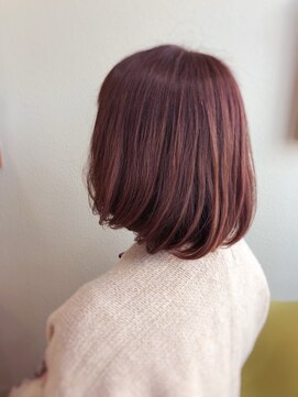 ライフヘアデザイン(Life hair design) 春の軽ボブなベージュカラー