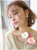 【La fith】くびれミディ×ベージュカラー