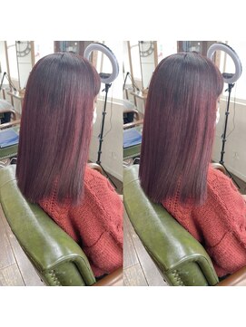 ヘアーサロン リバース(Hair Salon Rebirth) 【防府/Rebirth】チェリーピンク