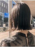 切りっぱなしショートボブ×イルミナカラー 12/18