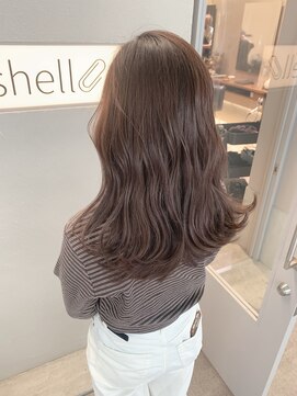 シェル 国分寺(shell) 春カラー☆ラベンダーグレージュ