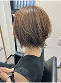 Hair Salon for D × 外ハネボブ