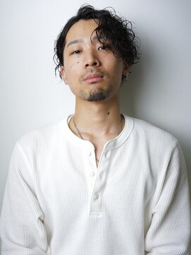 ワンワンオー バーバーショップ 博多店(@110 BARBER SHOP) ミディアムウェイバー