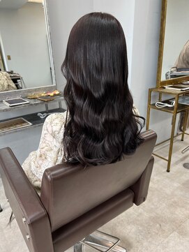 オズ 郡山桑野店(OZ) 《オズ》ラベンダー#ブリーチなし#髪質改善