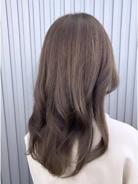 ヘアスペース ロン バイ シュシュ(HAIR SPACE Le rond by chou chou) 【Le rond】ハイライト×オリーブベージュ