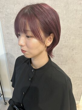 リースリー(Re.3 connecting beauty) ウルフカット × モーブラベンダー