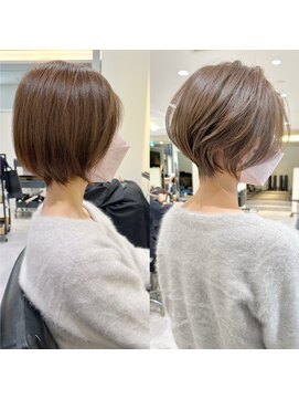 バンプ ギンザ(BUMP GINZA) 40代/50代/絶壁解消・前下がり・ショートボブ【浅野】