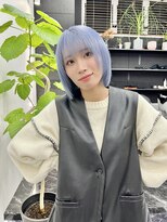 チュダック(ChuDuck)&nbsp;韓国風《ペールブルー》ブリーチ/ケアブリーチ/ダブルカラー