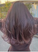 Berry pink balayage＊