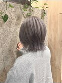 20代30代40代大人可愛いアッシュグレージュダブルカラー美肌