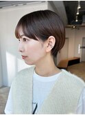 美髪エモージュカーキベージュニュアンスカラー_ba487231