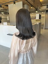 ライリー(riley)&nbsp;オリーブグレー×くびれヘア【透明感カラー/岡崎】