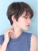 40代50代小顔前髪イメチェンアンブレラカラーショート