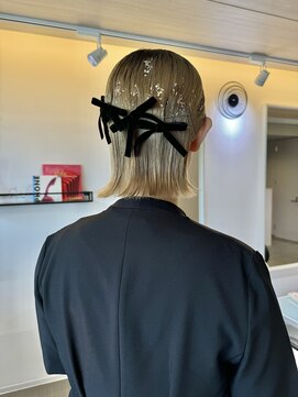 オム(omu) hair set /tight arrange