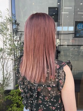 マザー(MOTHER) 透け感!ピンクベージュ