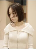 【赤津美奈】ボブ　レイヤーボブ　前髪なし