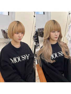 ハイエクステンション 京都駅前店(Hi-Extension) ベリーショートからでもロングに▼miho101