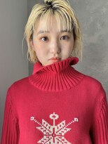 ソイ 下北沢(soi)&nbsp;high blond arrange bob