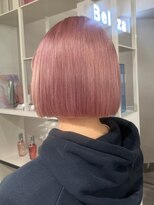 ベレーザ 渋谷(BELEZA)&nbsp;11888艶髪ホワイトピンクラベンダーミルクティー韓国風巻きボブ