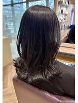 ファースト 仙台店(first) レイヤーカット × くびれ巻き