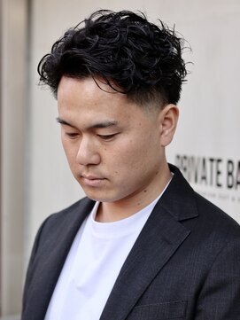 プライベートバーバー 武蔵小杉 新丸子(PRIVATE BARBER) ビジネスパーマ<理容室>バーバー/武蔵小杉