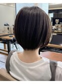 「岩田莉奈」ナチュラルショート20代30代40代50代小顔ヘア