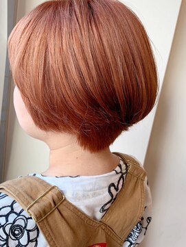 イマ 名駅店(ima) オレンジカラー【ブリーチ有】