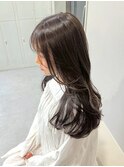 透明感シアーグレージュ/似合わせレイヤー