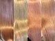 モニカ 栄店(MONIQA)の写真/ブリーチ専門店だからこそできるハイトーン毛のブリーチ矯正が大好評★傷みが気になる方は、是非お試しを！