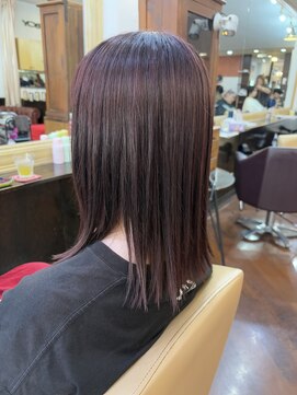 シャンプーボーイアネックス(SHAMPOO BOY Annex) ツヤサラセミロングスタイルby ERINA