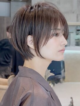 グランド(GRAND) ショートボブ髪型30代40代50代前髪あり前髪無し面長丸顔【西村m