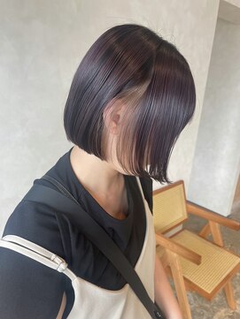 ユニカ 宇都宮(yunica) ミニボブ/きりっぱなし/イヤリングカラー/デザインカラー