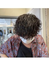 【波巻きパーマ】［メンズ/メンズパーマ//スパイラルパーマ/メンズカット/八王子］