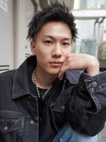 刈部倶楽舞 難波店&nbsp;ジェットモヒカン/アップバング/ツーブロック/ビジネスヘア/黒髪